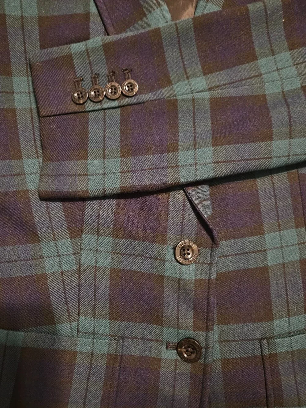 Tommy Hilfiger Plaid Blazer Size 16